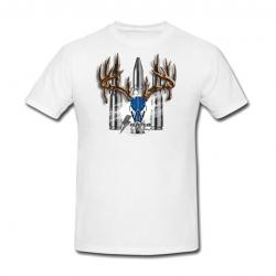 T-shirt Supra blanc pour homme taille M