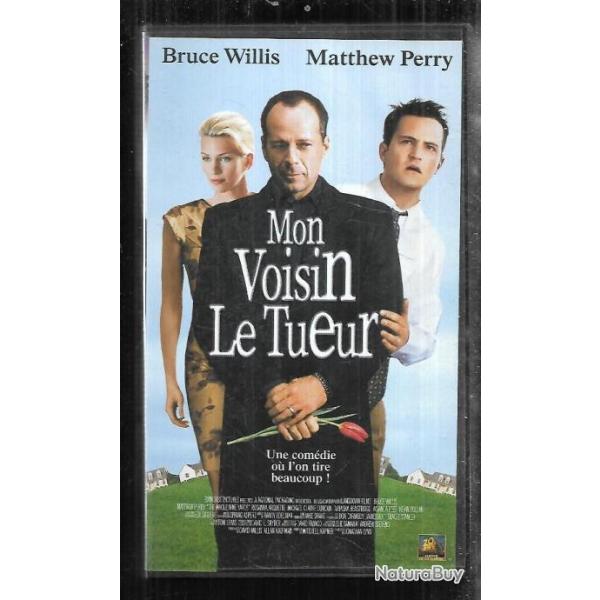 mon voisin le tueur vhs bruce willis , matthew perry , comdie policire