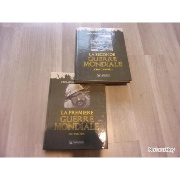 2 livres sur la 1 ere et 2 eme guerre mondiale