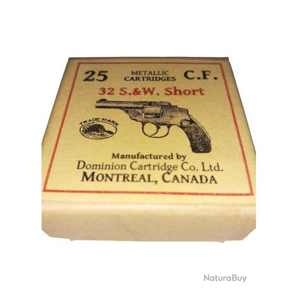 32 Smith et Wesson ou 32 S&W (Short): Reproduction boite cartouches (vide) DO 9814257