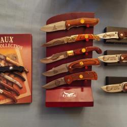 Collection complète couteaux de collection falkner