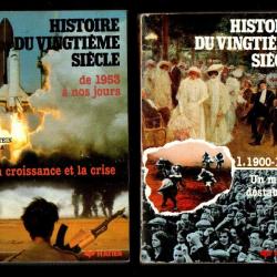 histoire du vingtième siècle en 3 volumes , de serge berstein et pierre milza
