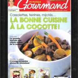 vie pratique gourmand 227 de 2011 la bonne cuisine à la cocotte , orange sanguine, terrines, mijotés
