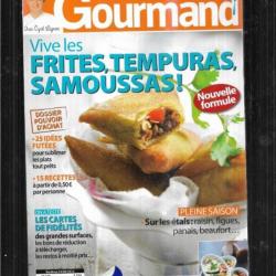 vie pratique gourmand 249 de 2012 frites , tempuras , samoussas, champignons , marc veyrat