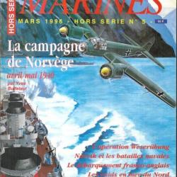 marines magazine hors-série 5 marines éditions la campagne de norvège,