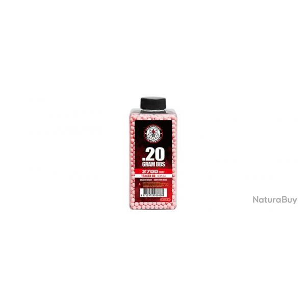 Bouteille 0,20g Traante Rouge 2700 Billes (G&G)