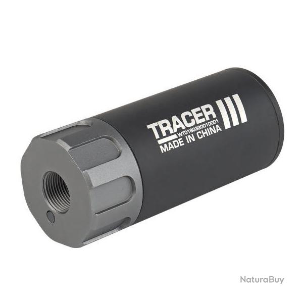 Silencieux Traceur USB 88x37mm Noir (S&T)