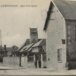 Carte postale ancienne - VILLEMONTOIRE (02) - Rue Principale