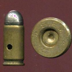9 mm Browning Long Mle 1903 - pour Pistolet Le Français type Armée Manufrance - étui 20.3 mm de long