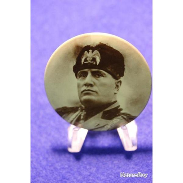 ITALIE  FASCISTE MUSSOLINI   MIROIR DE POCHE     W W 2