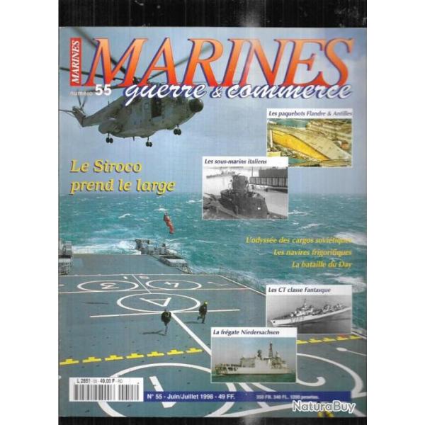marines guerre et commerce 55 marines ditions paquebots flandre et antilles , sous-marins italiens