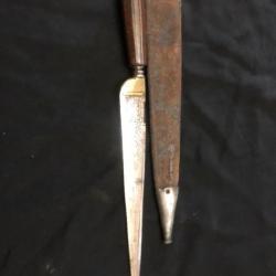 couteau ancien mexicain 1860