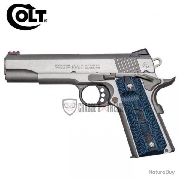 Pistolet COLT 1911 Government Comptition 5" Inox Cal 919