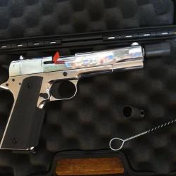 Pistolet Umarex Colt 1911 A1 Polished Chrome 9mm PAK