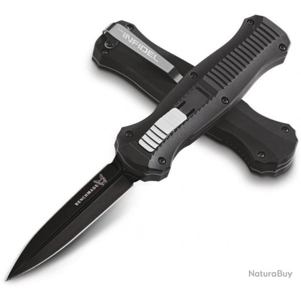 BN3300BK - Couteau Automatique BENCHMADE Infidel Black