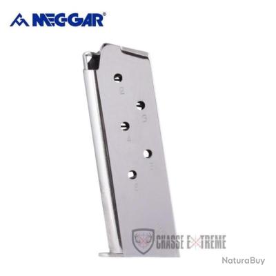 thumbnail image 2 of Mec-Gar 1911 Officer .40 S&W 7-Round Nickel Magazine – MGCGOV40CN, Made In Italy 2 of 6
