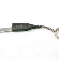 Ancien porte-clés couteau de poche publicitaire H BEAUFORT & FILS CHAMPAGNE BOUZY