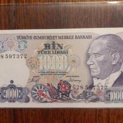 Turquie.  1000 Lirasi 1970 neuf