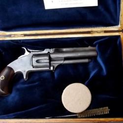 REVOLVER BELGE TYPE SMITH & WESSON N° 1 ½ 2nd Issue.