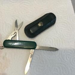 Vends petit  couteaux WENGER DELEMONT TRÈS RARE/ COLLECTOR ROLEX