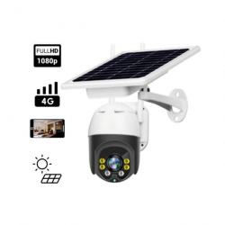 Caméra de surveillance Solaire extérieur rotation 360 degrés 4G SS-026Z4G