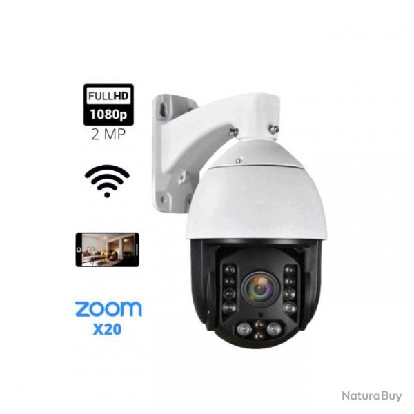 Camra de surveillance 2MP extrieur 360 degrs zoom x20 Wifi SS-9T8JDW