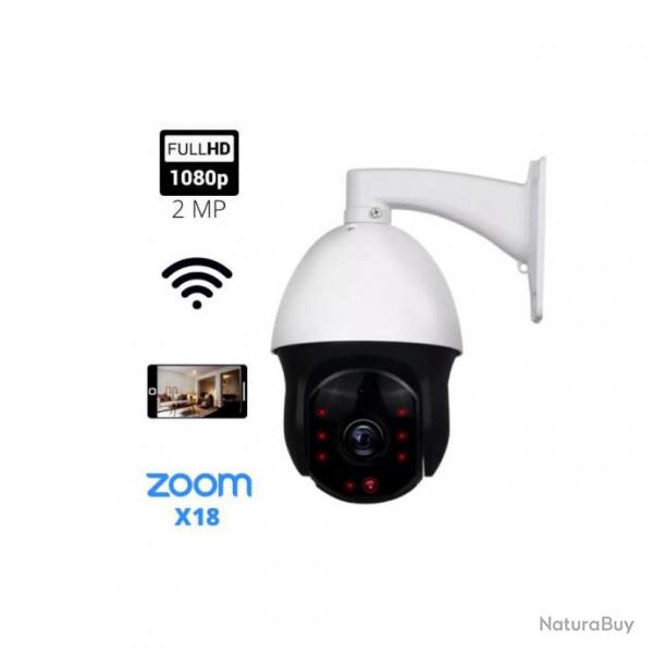 Camra de surveillance 2MP extrieur 360 degrs Zoom X18 WIFI SS-3M8JDW