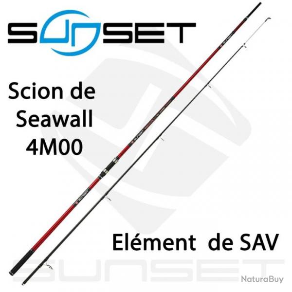 Rparation / Pices SAV / Scion canne Sunset Seawall surf 4M00