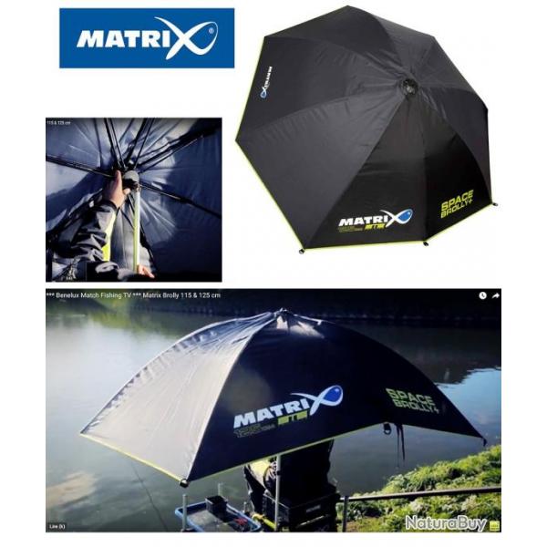 Parapluie Matrix space brolly 125 cm
