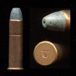 .22 Winchester RF MODEL 1890 - balle plomb pointe creuse - U