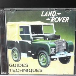 80 GUIDES TECHNIQUES des LAND ROVER SERIE 1 2 et 3 sur CD