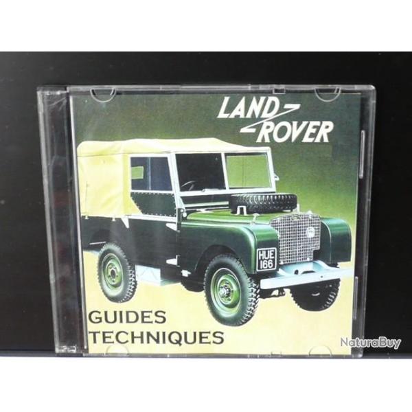 80 GUIDES TECHNIQUES des LAND ROVER SERIE 1 2 et 3 sur CD