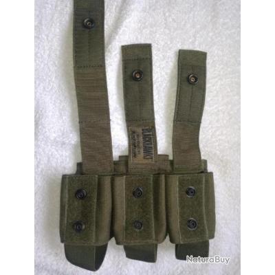 Pochette de chargeur verte - Holster universel en tissu oxford pour