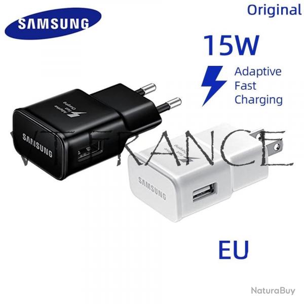 Samsung Chargeur Rapide 15w USB-C, Couleur: Blanc