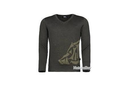 Pull de discount chasse homme sanglier