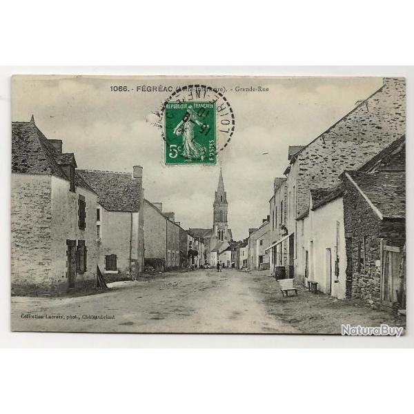 Carte postale ancienne - Fgrac (44) - Grande-Rue