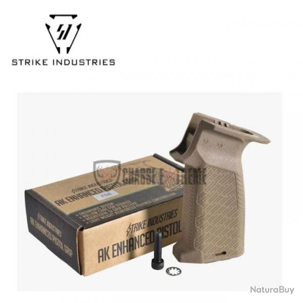 Poigne Pistolet STRIKE INDUSTRIES AK-EPG pour AK (AK Enhanced Pistol-Grip)-FDE