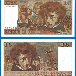 France 10 Francs 1976 Hector Berlioz Billet Franc Frs Frc Frcs