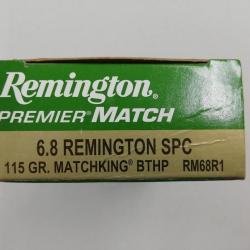 Boite de 20 cartouches en 6.8 Remington SPC Premier Match