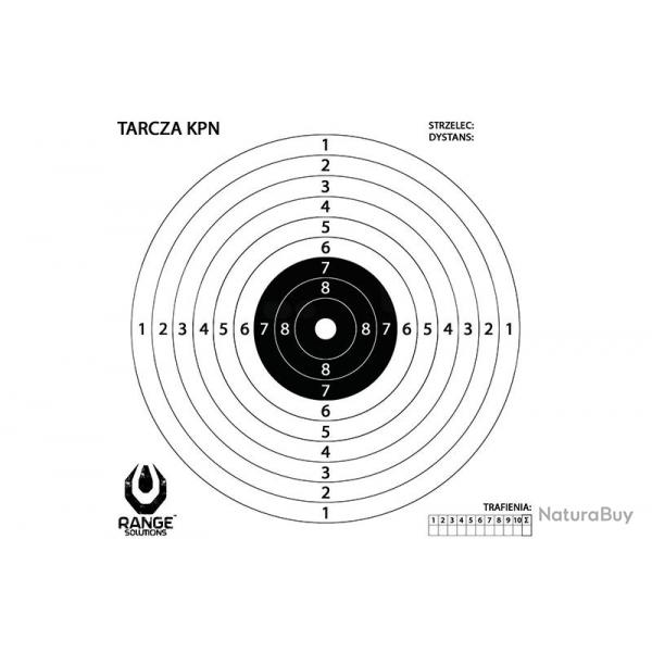 Cibles 14x14cm carton par 100 Range Solutions