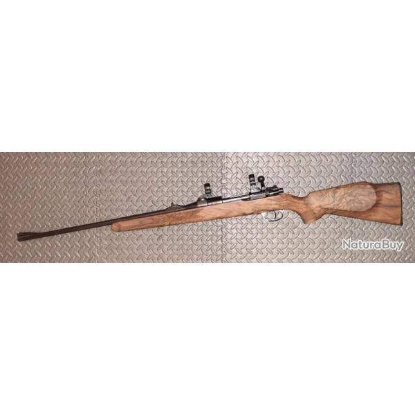 carabine mauser 5,6x57 montage pivotant + dtente rglable
