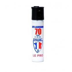 Bombe lacrymogène 75ml Gaz ACTIF PRO- aérosol spray defense