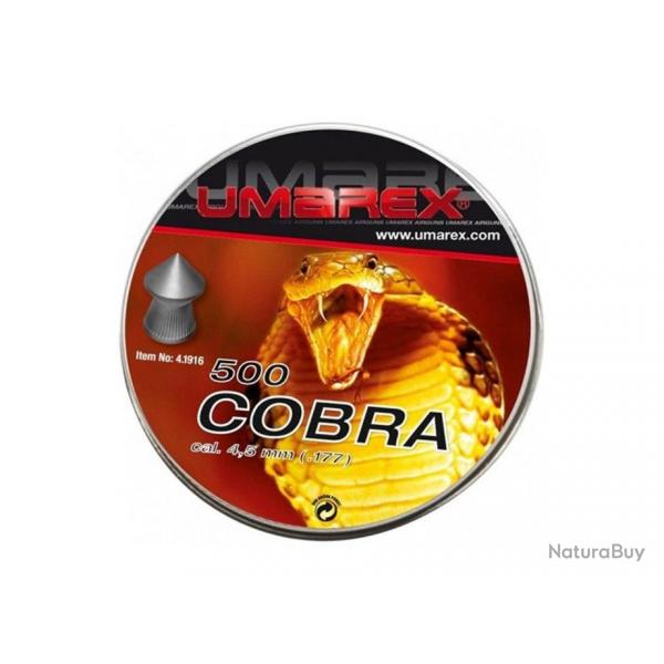 Umarex Plombs pointus Cobra diabolos 4.5mm Pellet (x500)