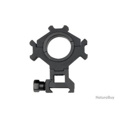 Lot de 2 colliers de montage 25,4 mm pour lunette de visée - Picatinny