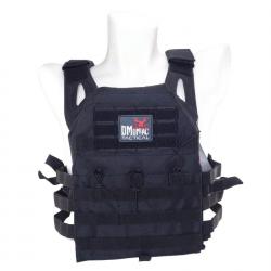DMoniac Tactical Veste tactique type JPC Cordura Noir