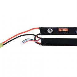 Duel Code Batterie LiPo 7.4V 1100 mAh 25C 2 stick
