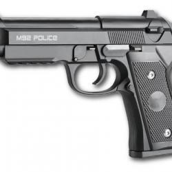 Plan Beta Pistolet Heavy Metal 92 Police Noir SPRING 0.5J