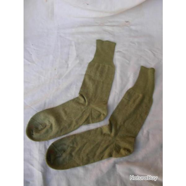 WW2 US CHAUSSETTES FINES AMRICAINES RGLEMENTAIRES MILITAIRES TAILLE 12 NEUVES