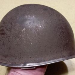 Coque de casque U.S. WW2 premier modèle.