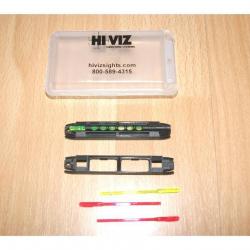 guidon HIVIZ MAGNI HUNTER I OPTICS pour bande de 7.8 à 8.3 mm - VENDU PAR JEPERCUTE (S8X35)